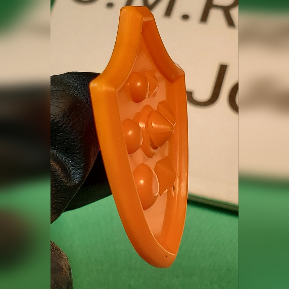 MOTU Two Bad Orange Shield Only 1984 Masters Of The Universe Vintage He-Man